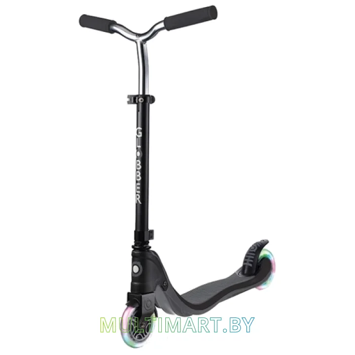 Самокат Globber Flow 125 Lights (черный)